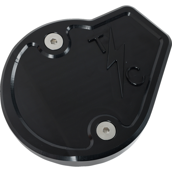 Thrashin Supply Co. Gen 2 smooth black cam cover for Milwaukee-Eight Touring and Softail Harley-Davidson