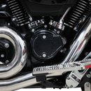 Thrashin Supply Co. Gen 2 smooth black cam cover for Milwaukee-Eight Touring and Softail Harley-Davidson