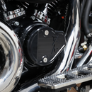 Thrashin Supply Co. Gen 2 smooth black cam cover for Milwaukee-Eight Touring and Softail Harley-Davidson