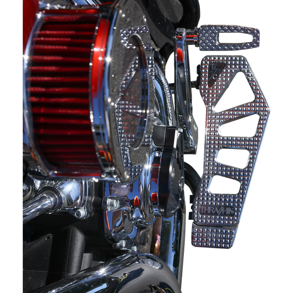 Thrashin Supply Co. Gen 2 smooth black cam cover for Milwaukee-Eight Touring and Softail Harley-Davidson