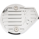 Thrashin Supply Co. Gen 2 finned chrome Milwaukee-Eight cam cover TSC-3029-3 for Harley-Davidson Touring and Softail