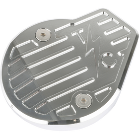 Thrashin Supply Co. Gen 2 finned chrome Milwaukee-Eight cam cover TSC-3029-3 for Harley-Davidson Touring and Softail