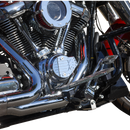 Thrashin Supply Co. Gen 2 finned chrome Milwaukee-Eight cam cover TSC-3029-3 for Harley-Davidson Touring and Softail