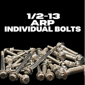 BAMCO 1/2-13 ARP Individual Bolts, ARP stainless steel 12 point bolts sold individually