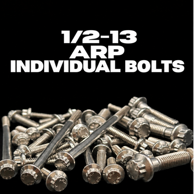 BAMCO 1/2-13 ARP Individual Bolts, ARP stainless steel 12 point bolts sold individually