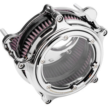 PERFORMANCE MACHINE - VISION AIR CLEANER - CHROME - SOFTAIL & TOURING - 0