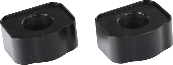 THRASHIN SUPPLY CO. Riser Extensions - 1/2" - Black TSC-9800-1