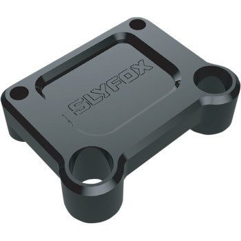 SLYFOX - T-BAR ADAPTER - BLACK - '85-21 FLHT & FLHX MODELS