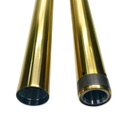 Pair of Pro-One Performance 49mm gold anodized motorcycle fork tubes