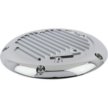 Thrashin Supply Co. Derby Cover Finned Chrome M8 5 Hole