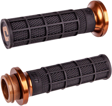 ODI Hart-Luck Signature V-Twin Lock-On* Grips - Cable - Black/Bronze V31HCW-BZ-Z