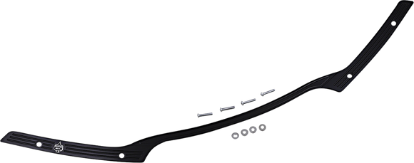 KLOCK WERKS Windshield Trim - KERF - Black w Contrast Logo KWW-01-0574