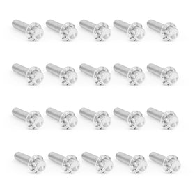 ARLEN NESS Rocker Box Titanium 12-Point Bolt Kits, Polished