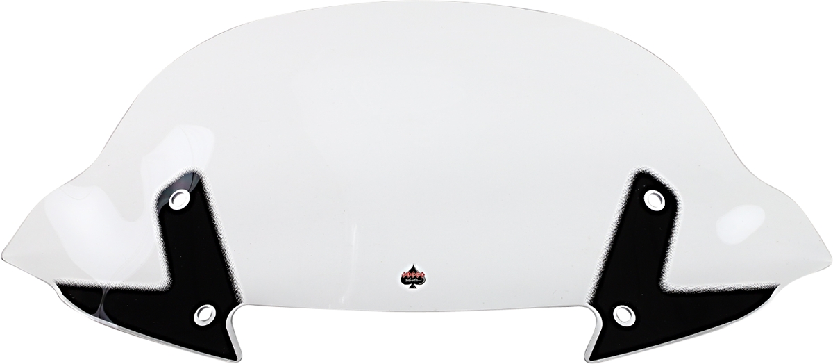 KLOCK WERKS Flare* Windshield - 11" - Clear - Victory KWW-06-0542