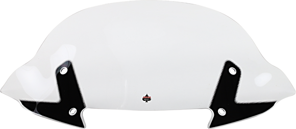 KLOCK WERKS Flare* Windshield - 11" - Clear - Victory KWW-06-0542