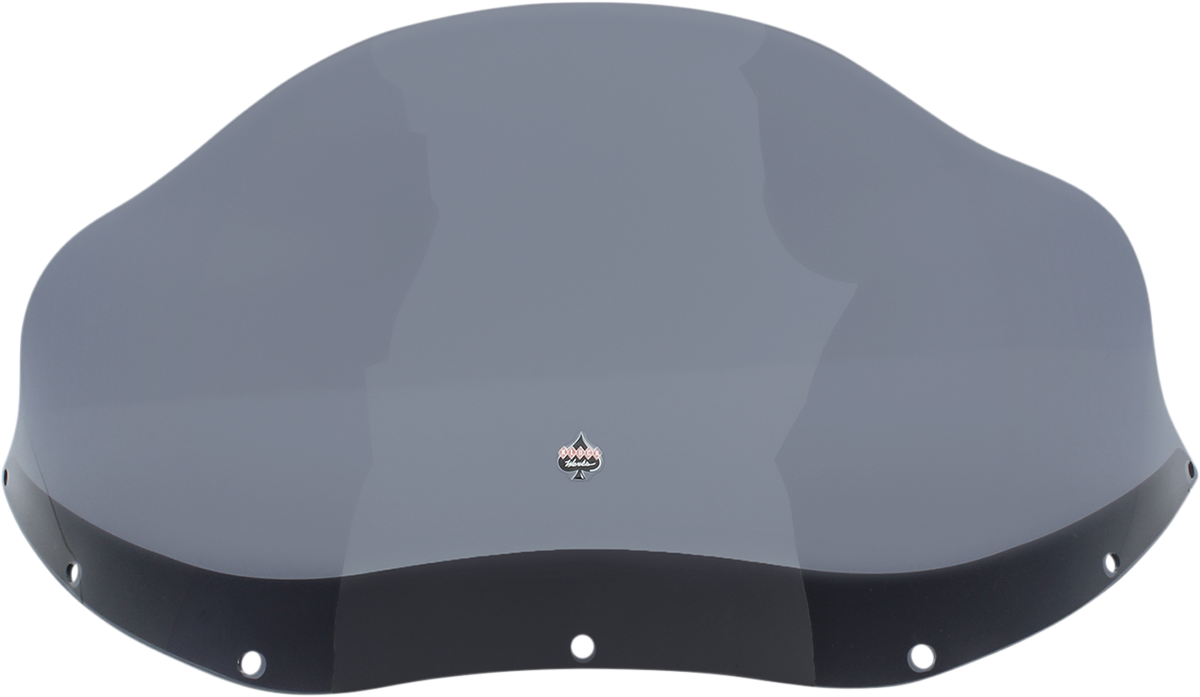 KLOCK WERKS Flare* Windshield - 12" - Dark Smoke - FXRT KWW-02-0573