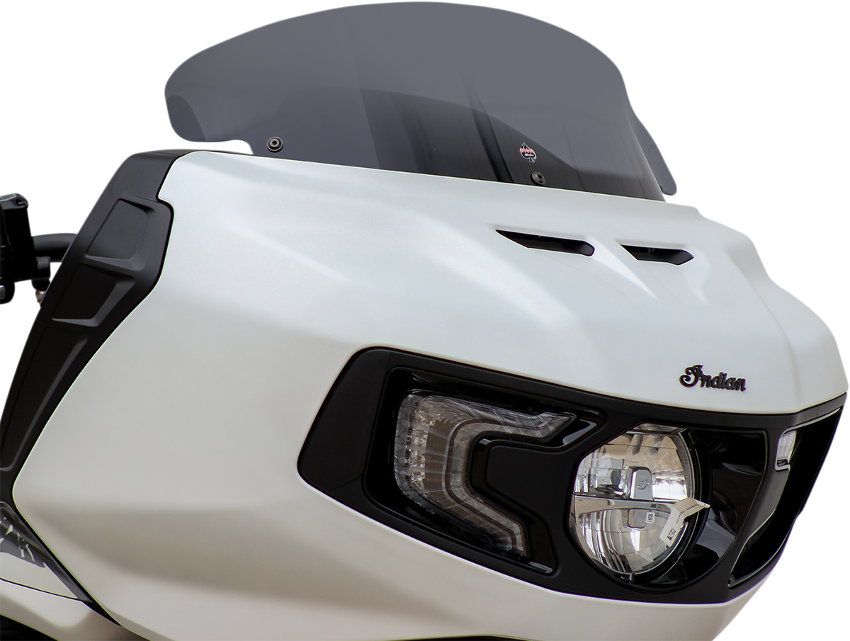 KLOCK WERKS Flare* Windshield - 8" - Dark Smoke - Challenger KWW-04-0580