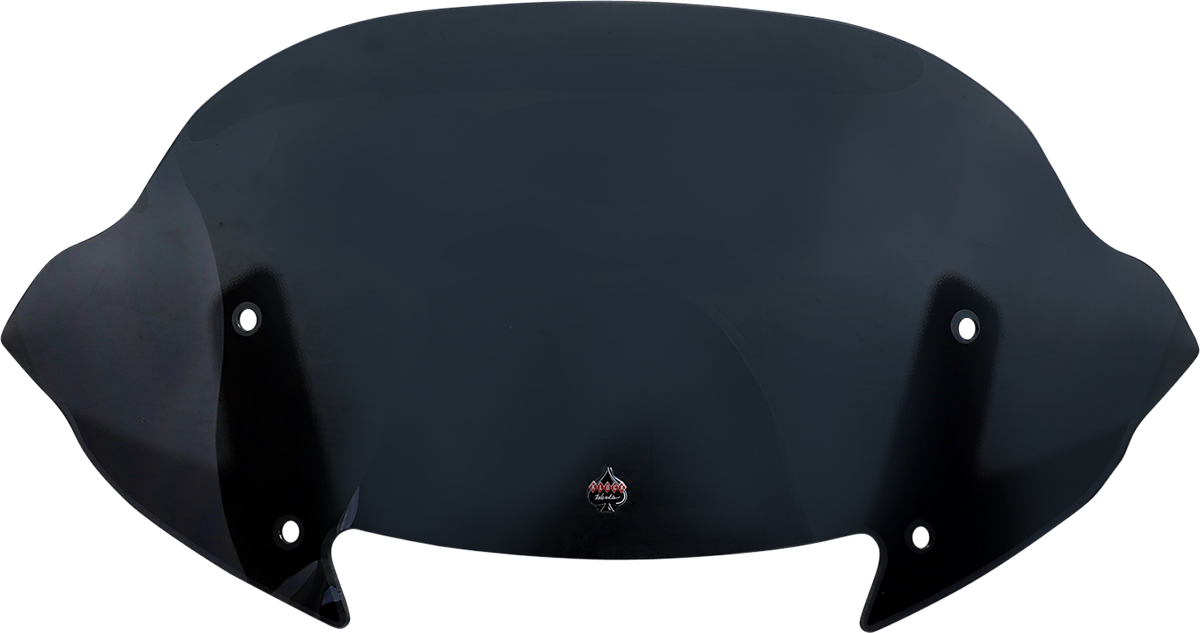 KLOCK WERKS Flare* Windshield - 11" - Smoke - Victory KWW-06-0544