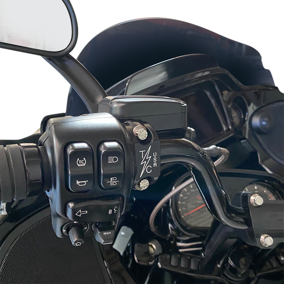 THRASHIN SUPPLY CO. Perch Clamps - Clutch/Brake - Twice Cut TSC-2703-4