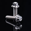 ARLEN NESS Transmission Side Cover & Trap Door Titanium 12-Point Bolt Kits, Polished