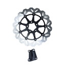 Original Garage Moto OG 13-inch Axial Big Brake floating rotor kit (330mm) for Harley Softail & Dyna