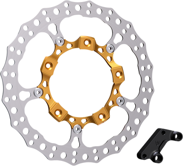 ARLEN NESS Rotor 14" - Front Left - Gold 300-002