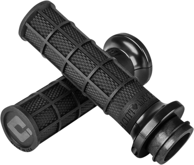 ODI Hart-Luck Signature V-Twin Lock-On* Grips - TBW - Black/Black V31HTW-BB-B