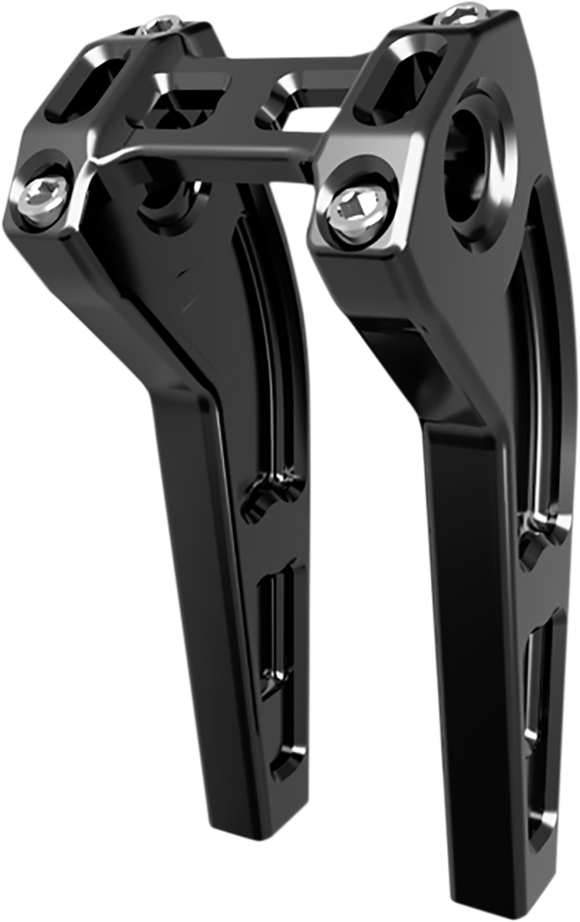 SLYFOX Handlebar Riser Kit - Pullback - 1" Clamping - 6" Rise - Black TM-SLY10