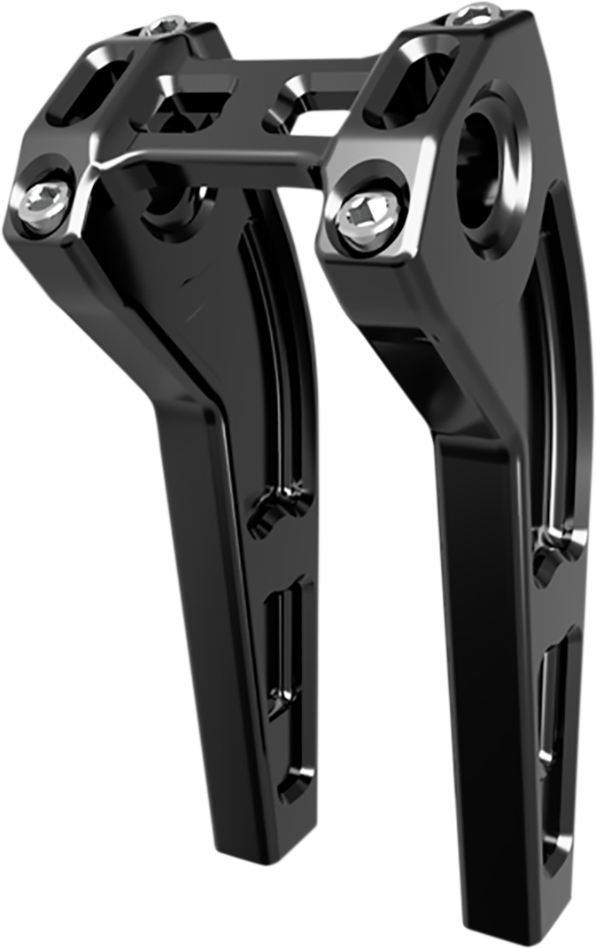 SLYFOX Handlebar Riser Kit - Pullback - 1" Clamping - 6" Rise - Black TM-SLY10