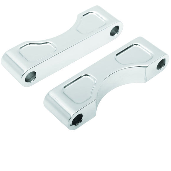 KLOCK WERKS TIRE HUGGER 83-13 BAGGER FRONT FENDER MOUNTING BLOCKS