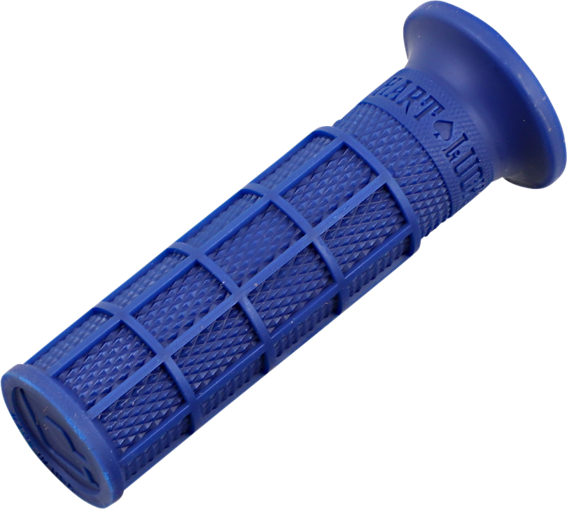 ODI Hart-Luck Signature Full-Waffle Slip-On Grips - Blue V02FWDU