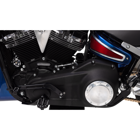 Thrashin Supply Co. billet aluminum shifter lever for 2018–2025 Harley-Davidson Softail Street Bob Low Rider Low Rider S mid controls