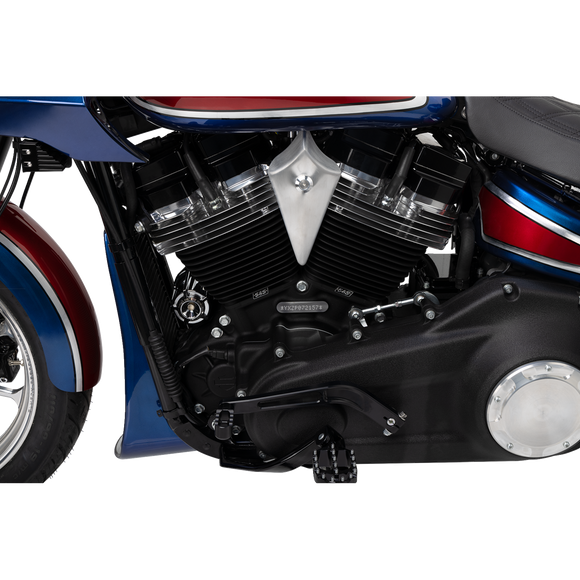 Thrashin Supply Co. billet aluminum shifter lever for 2018–2025 Harley-Davidson Softail Street Bob Low Rider Low Rider S mid controls