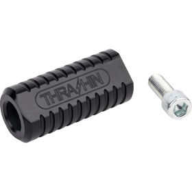 Thrashin Supply Co. Speedway billet 6061 aluminum shifter peg TSC-2000 chrome and black finish made in USA