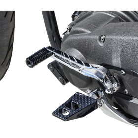 Thrashin Supply Co. Speedway billet 6061 aluminum shifter peg TSC-2000 chrome and black finish made in USA