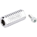 Thrashin Supply Co. Speedway billet 6061 aluminum shifter peg TSC-2000 chrome and black finish made in USA