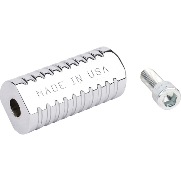 Thrashin Supply Co. Speedway billet 6061 aluminum shifter peg TSC-2000 chrome and black finish made in USA