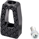 Thrashin Supply Co. P-54 black billet 6061 aluminum shifter peg for Harley-Davidson