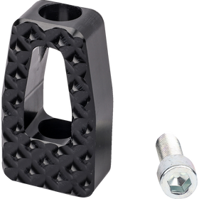 Thrashin Supply Co. P-54 black billet 6061 aluminum shifter peg for Harley-Davidson