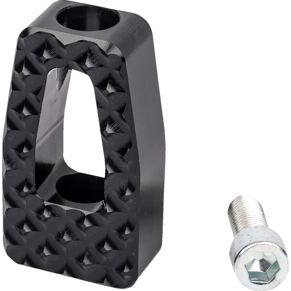Thrashin Supply Co. P-54 black billet 6061 aluminum shifter peg for Harley-Davidson