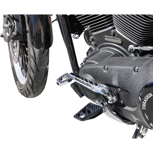Thrashin Supply Co. P-54 chrome billet 6061 aluminum shifter peg for Harley-Davidson
