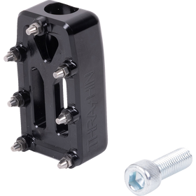 Thrashin Supply Co. Aggressor motorcycle shifter peg in billet aluminum with stainless steel cleats