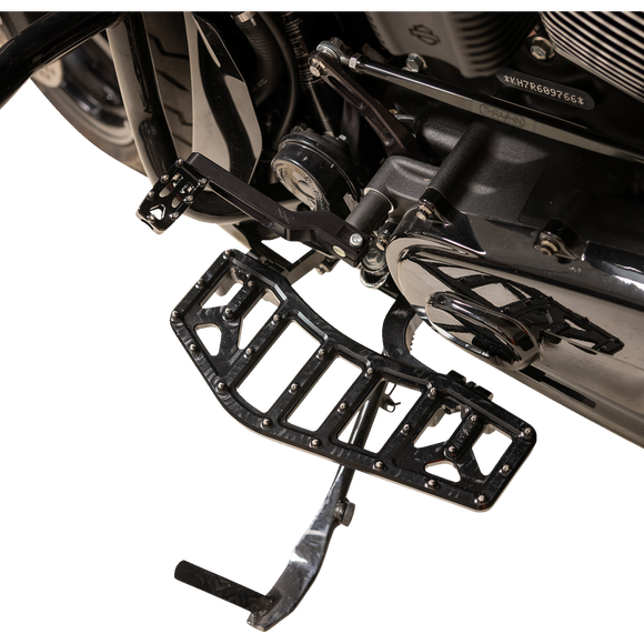 Thrashin Supply Co. Aggressor motorcycle shifter peg in billet aluminum with stainless steel cleats