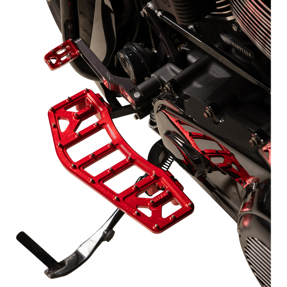 Thrashin Supply Co. Aggressor motorcycle shifter peg in billet aluminum with stainless steel cleats
