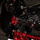 Thrashin Supply Co. Aggressor motorcycle shifter peg in billet aluminum with stainless steel cleats