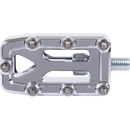 Thrashin Supply Co. Aggressor motorcycle shifter peg in billet aluminum with stainless steel cleats