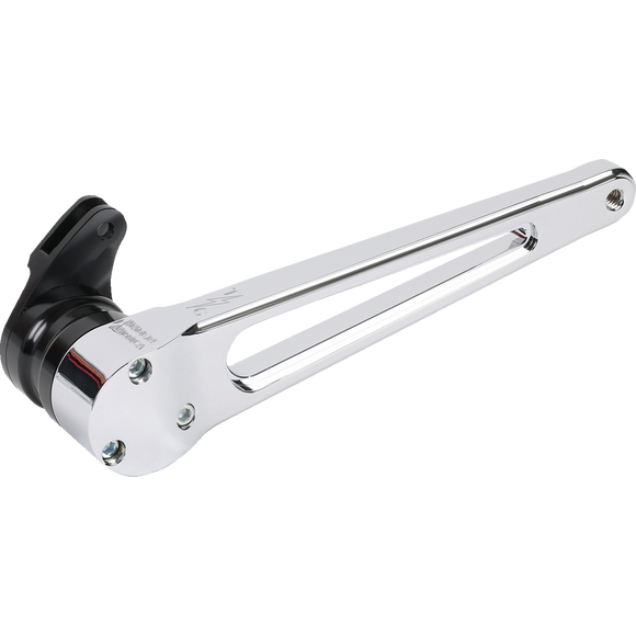 Thrashin Supply Co. Long Chrome Adjustable Bagger Brake Arm BBL-14-XX-3 for 2014-2025 Harley-Davidson Touring
