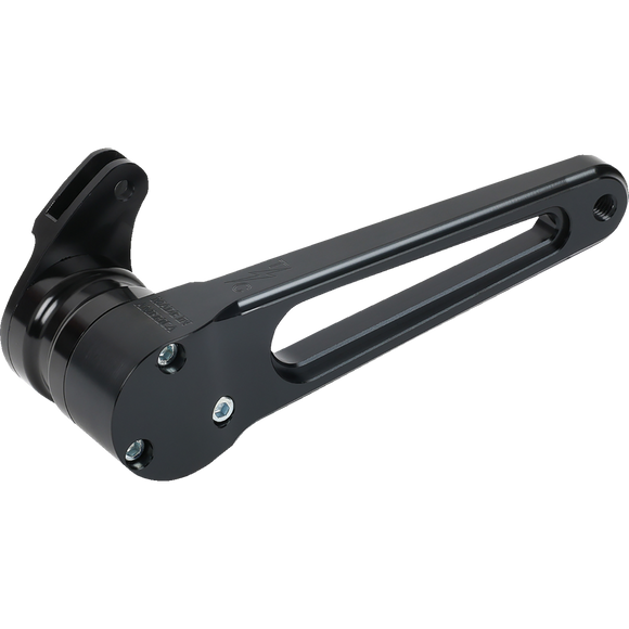 Thrashin Supply Co. short adjustable black brake arm BBS-14-XX-1 for 2014-2025 Harley-Davidson Touring Road Glide Street Glide Road King