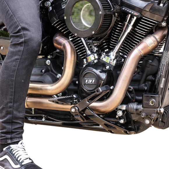 Thrashin Supply Co. billet 6061 aluminum brake arm for 2018-2025 Harley-Davidson M8 Softail Street Bob Low Rider S