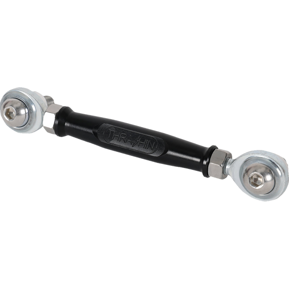 Thrashin Supply Co. adjustable brake linkage with Heim joints for 2018-2025 Harley-Davidson M8 Softail Street Bob Low Rider S